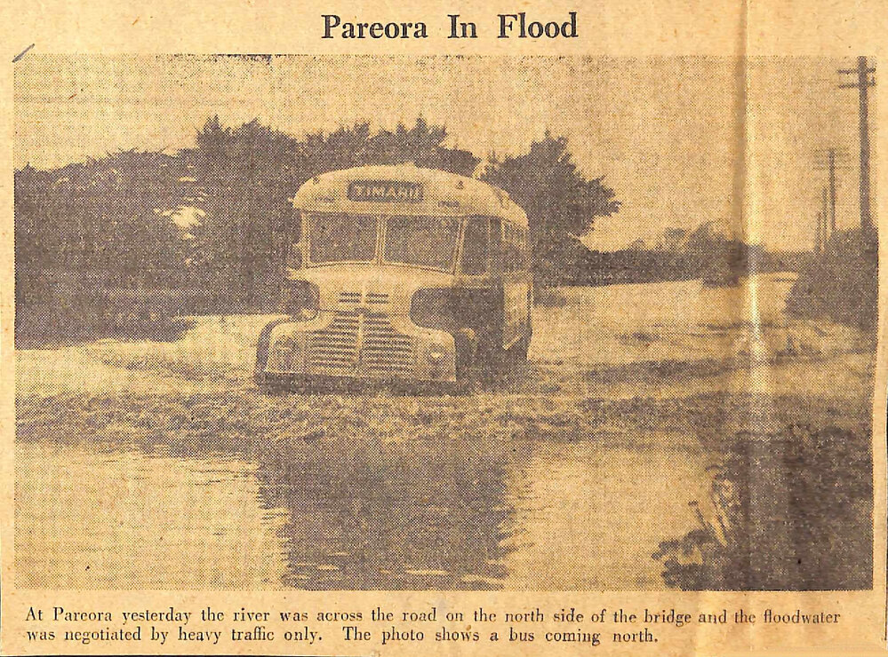 Pareora In Flood