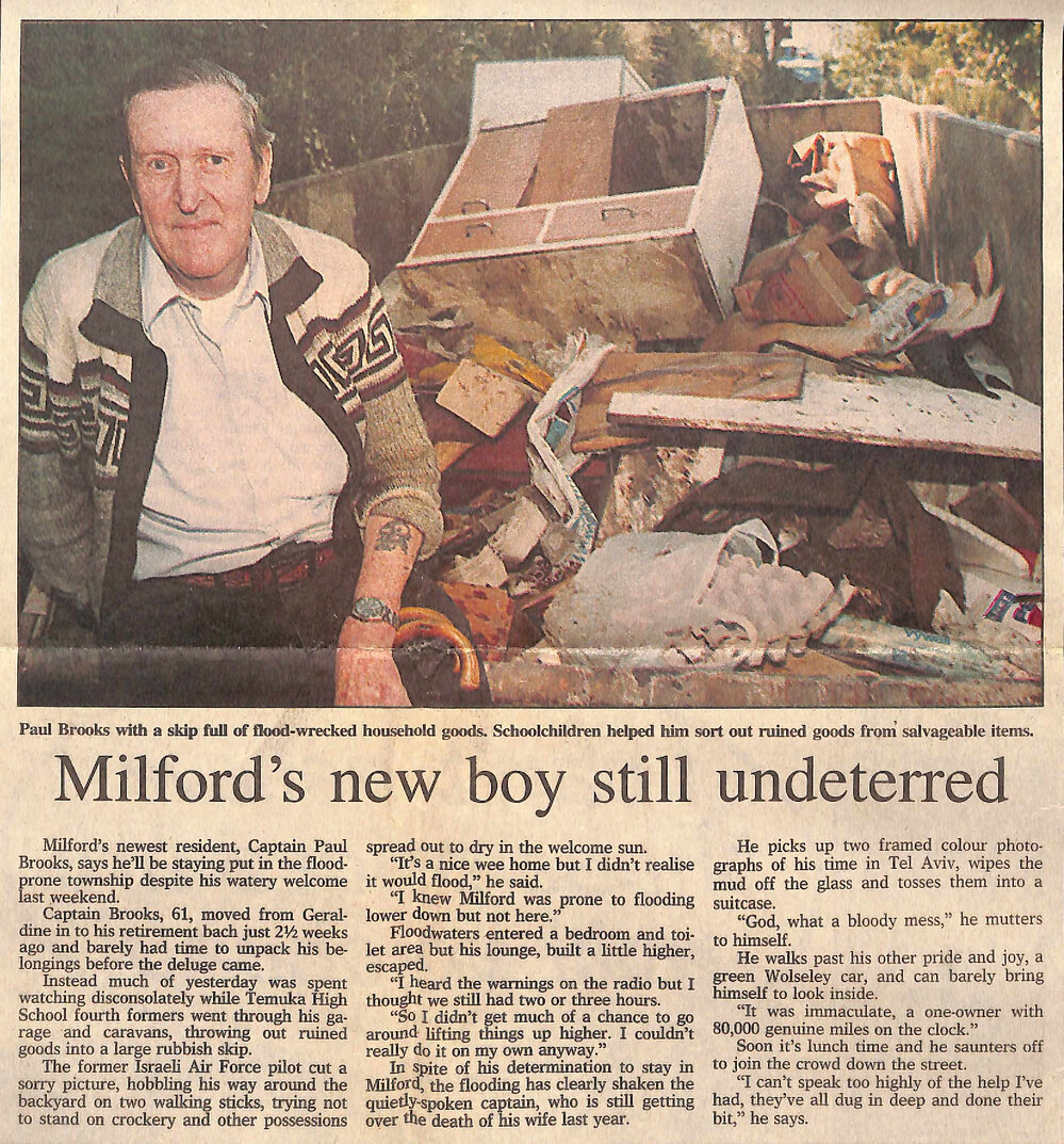 Milford's new boy still undeterred