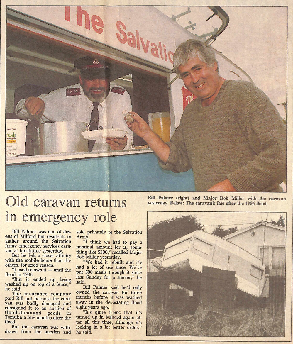 Old caravan returns in emergency role