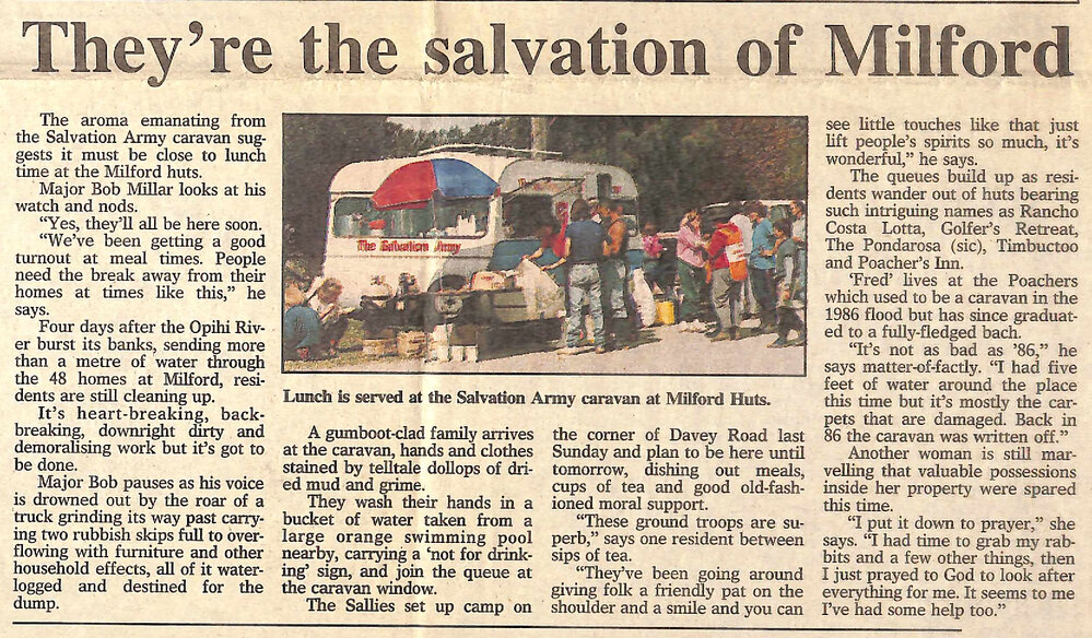 They're the salvation of Milford