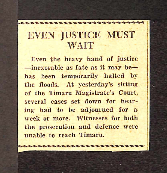 Even justice must wait