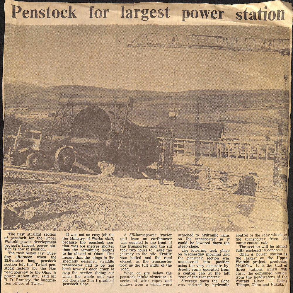 Penstock for largest power station