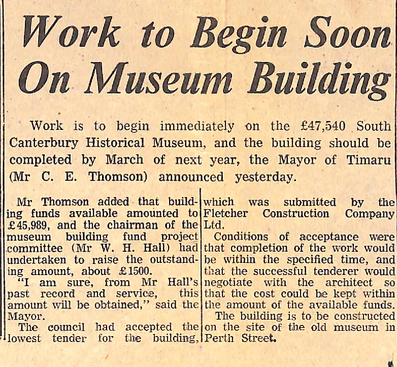 Work to Begin Soon On Museum Building