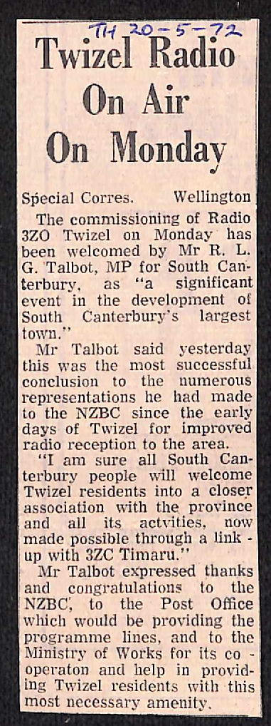 Twizel Radio On Air Monday