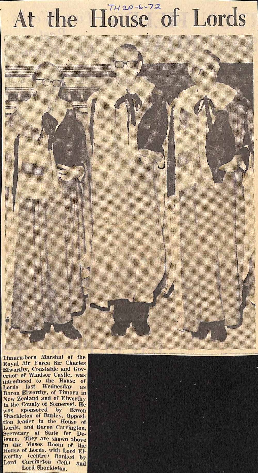 At the House of Lords