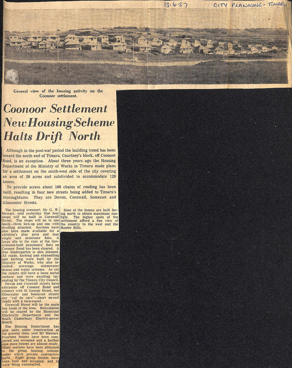 Coonoor Settlement New Housing Scheme Halts Drift North