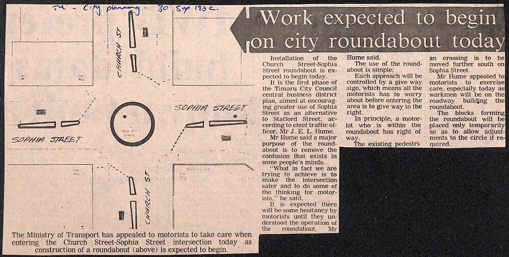 Work expected to begin on city roundabout today