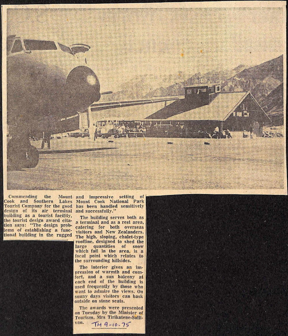 Mt Cook National Park airport