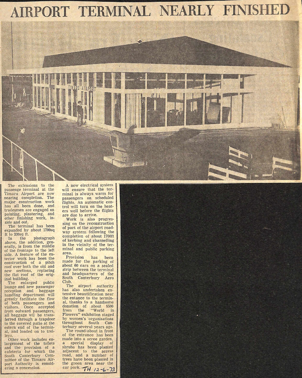 Airport Terminal Nearly Finished