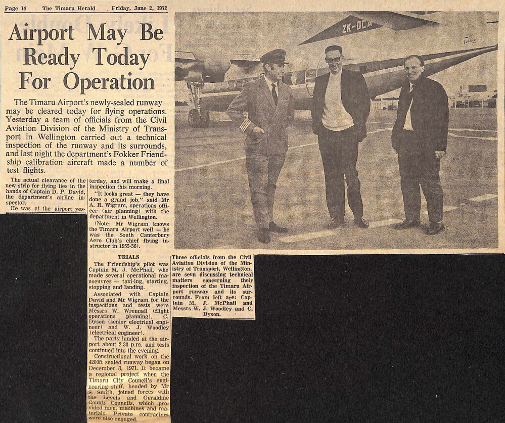 Airport May Be Ready For Operation Today