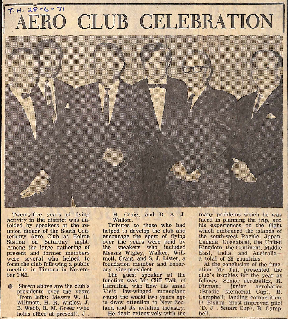 Aero Club Celebration