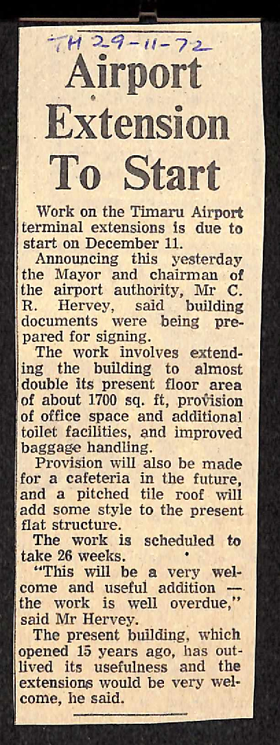 Airport Extension To Start