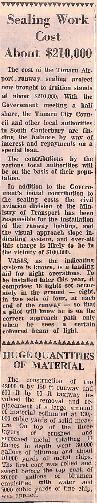 Sealing Work Cost About $210,000 / Huge Quantities of Material