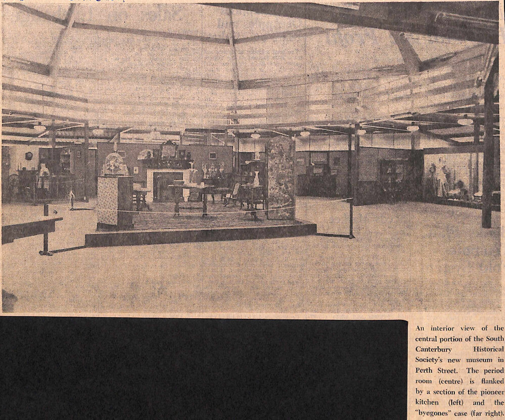 Interior view of new South Canterbury Museum