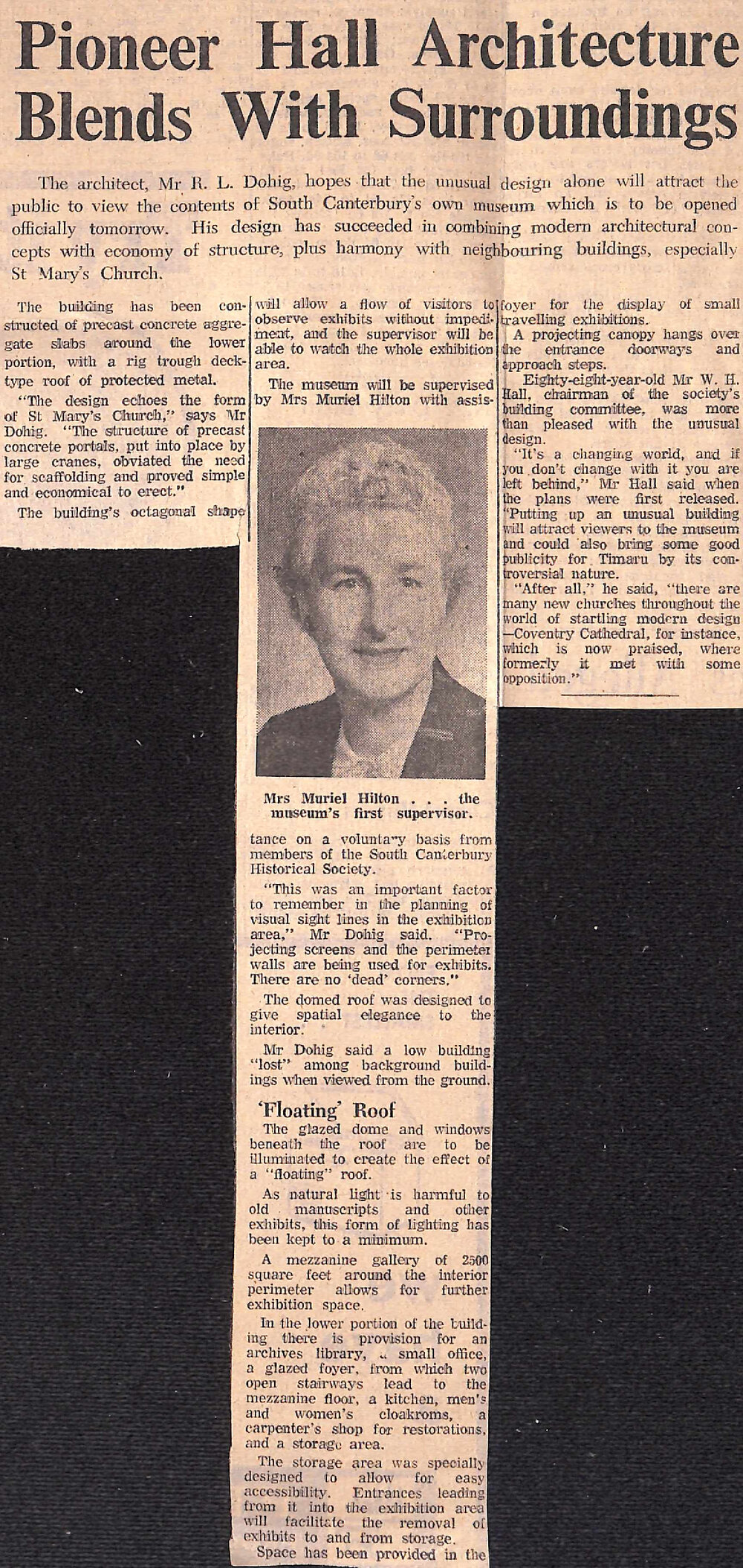 Pioneer Hall Architecture Blends With Surroundings