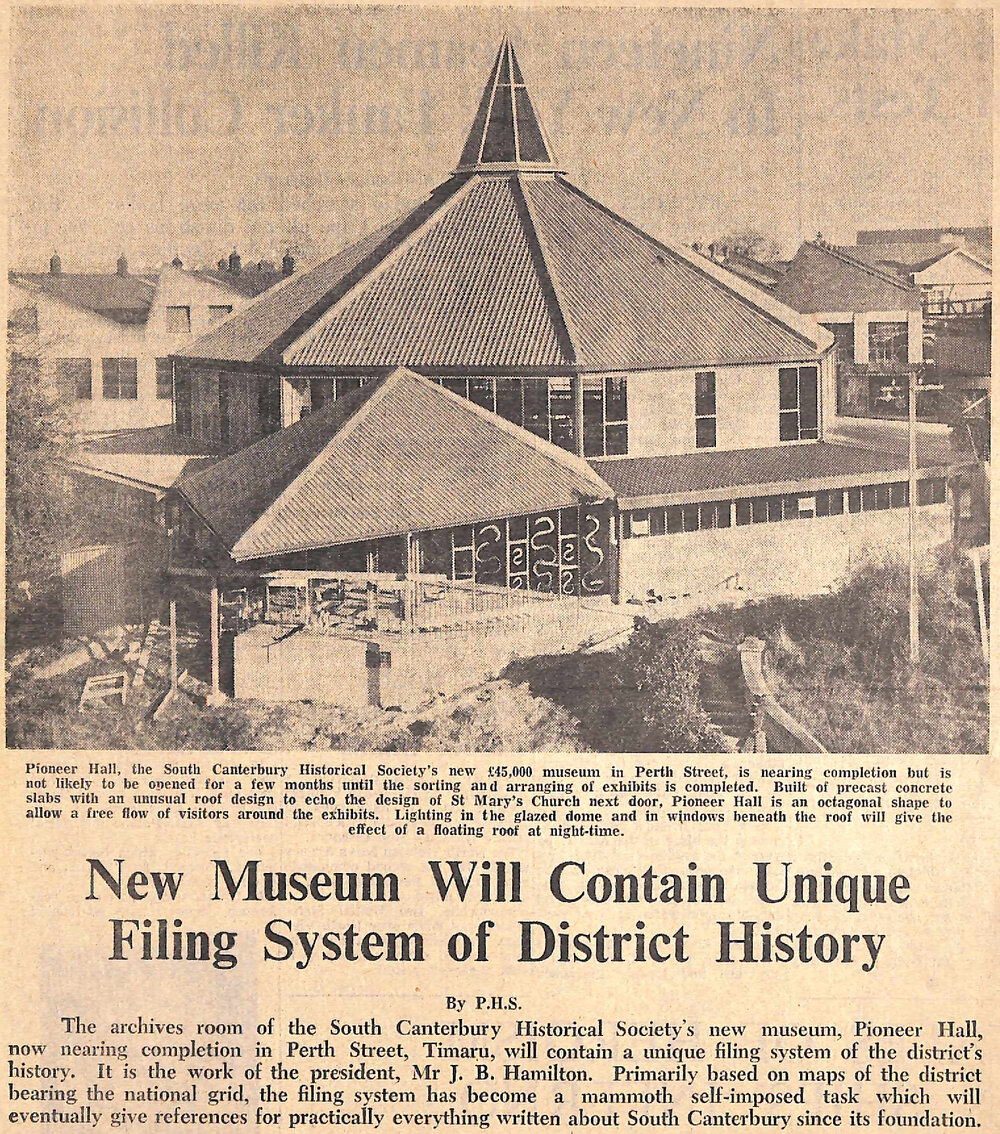 New Museum Will Contain Unique Filing System 