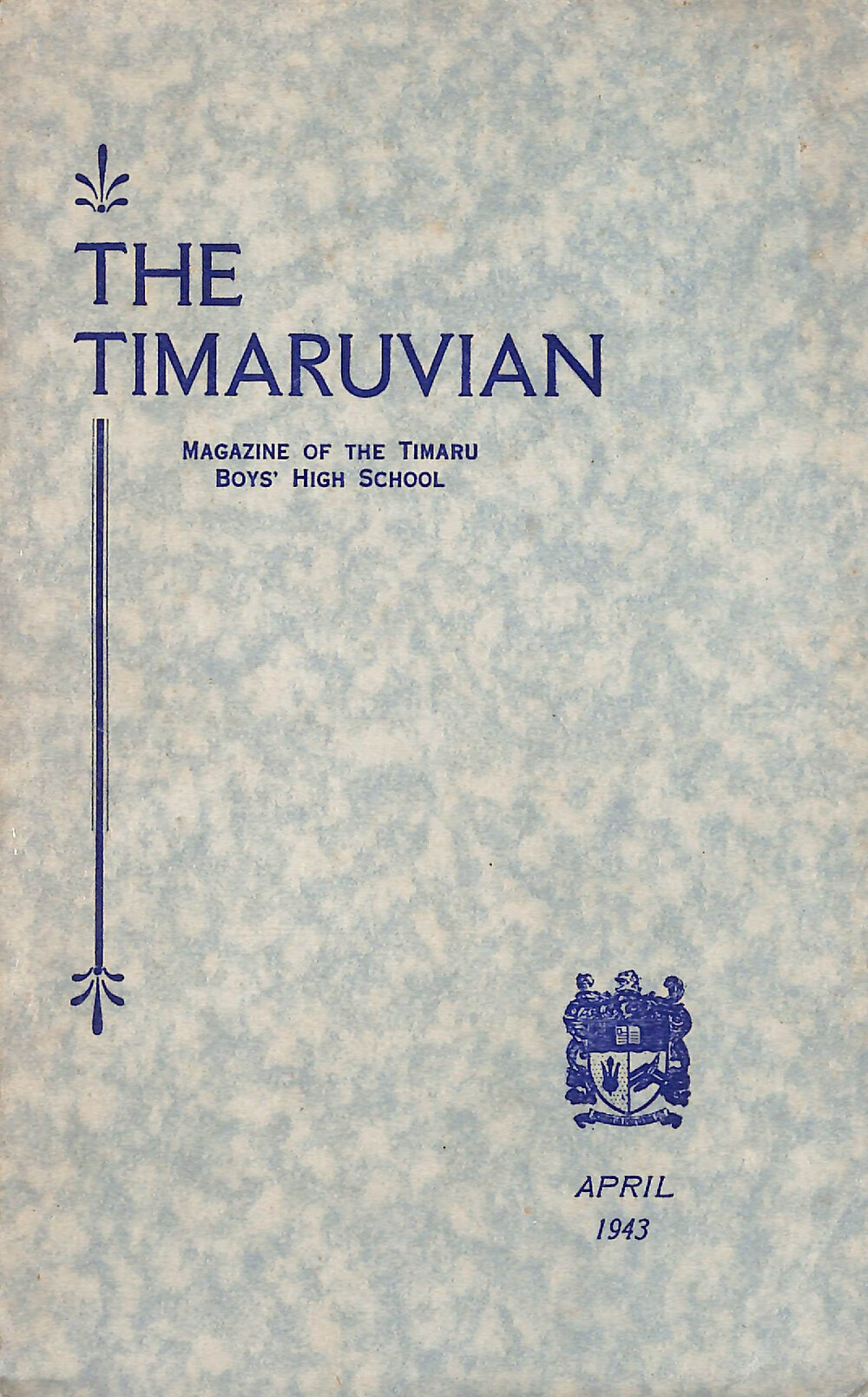 The Timaruvian 1943