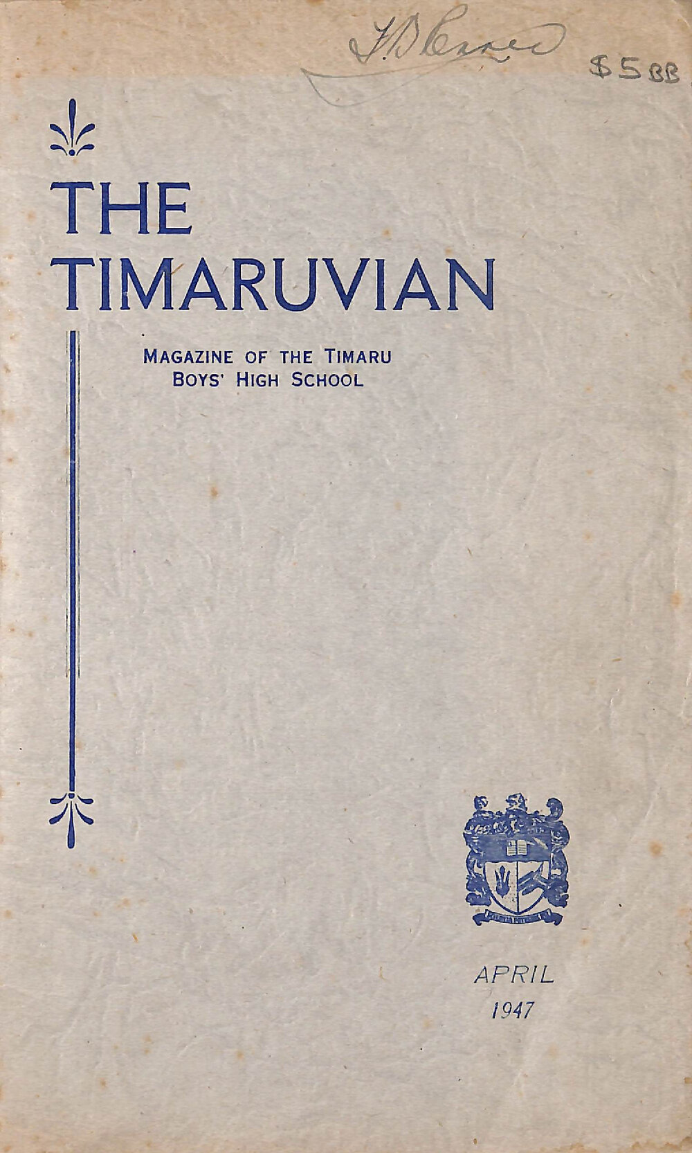 The Timaruvian 1947