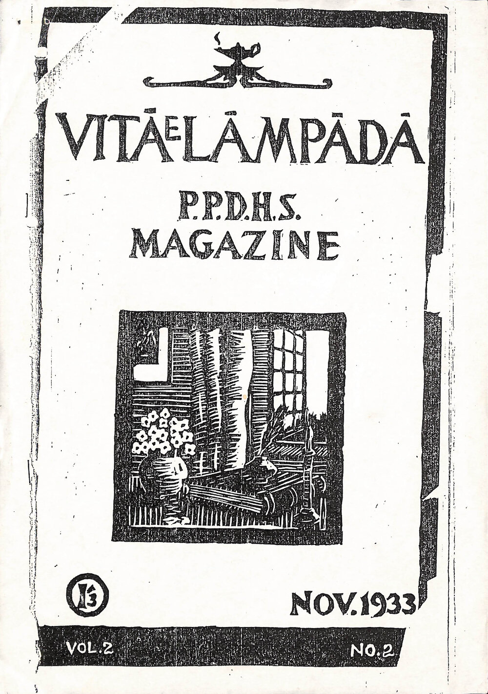 'Vitae Lampada' Pleasant Point District High School magazine 1933