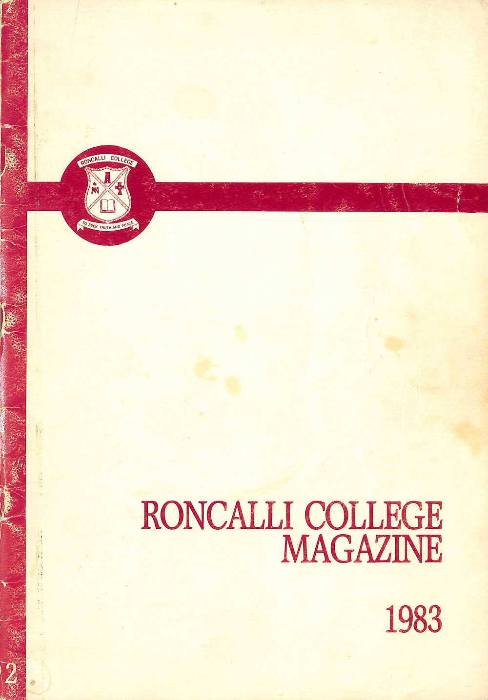 Roncalli College magazine 1983