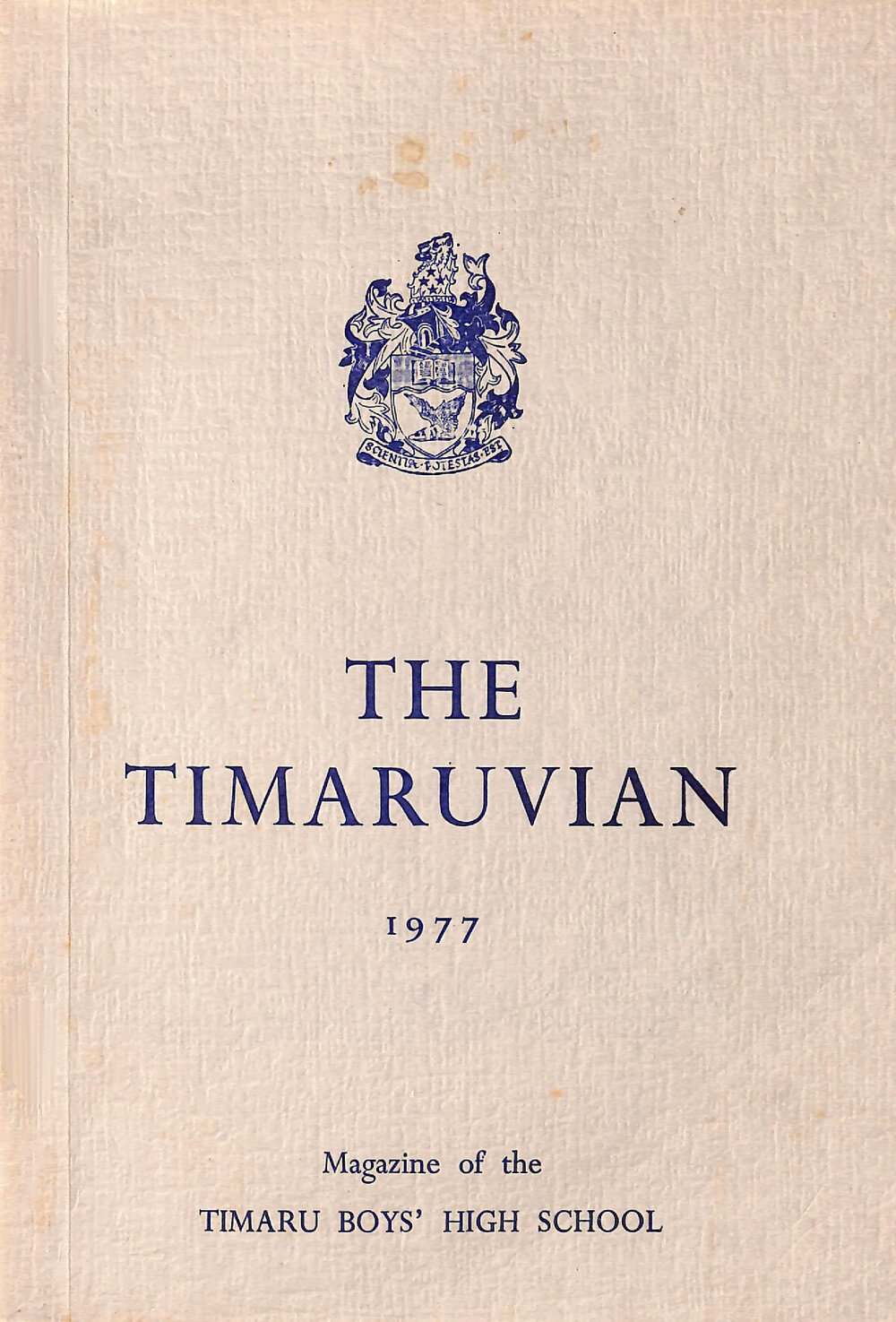 The Timaruvian 1977
