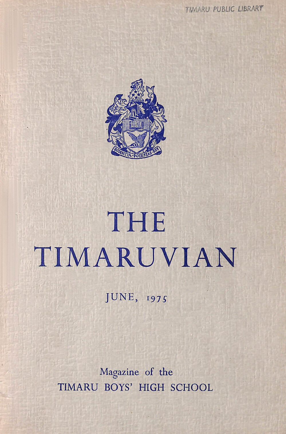 The Timaruvian 1975