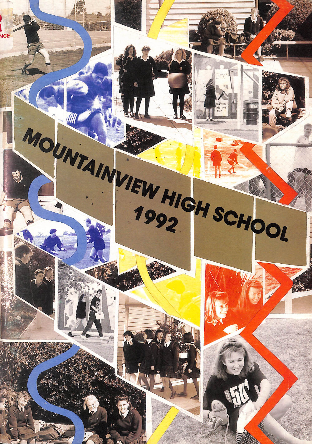 Mountainview High School magazine 1992