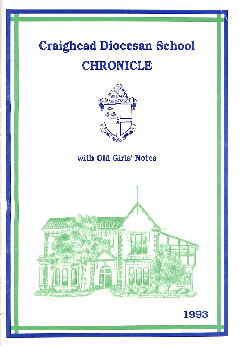 Craighead Diocesan School Chronicle 1993