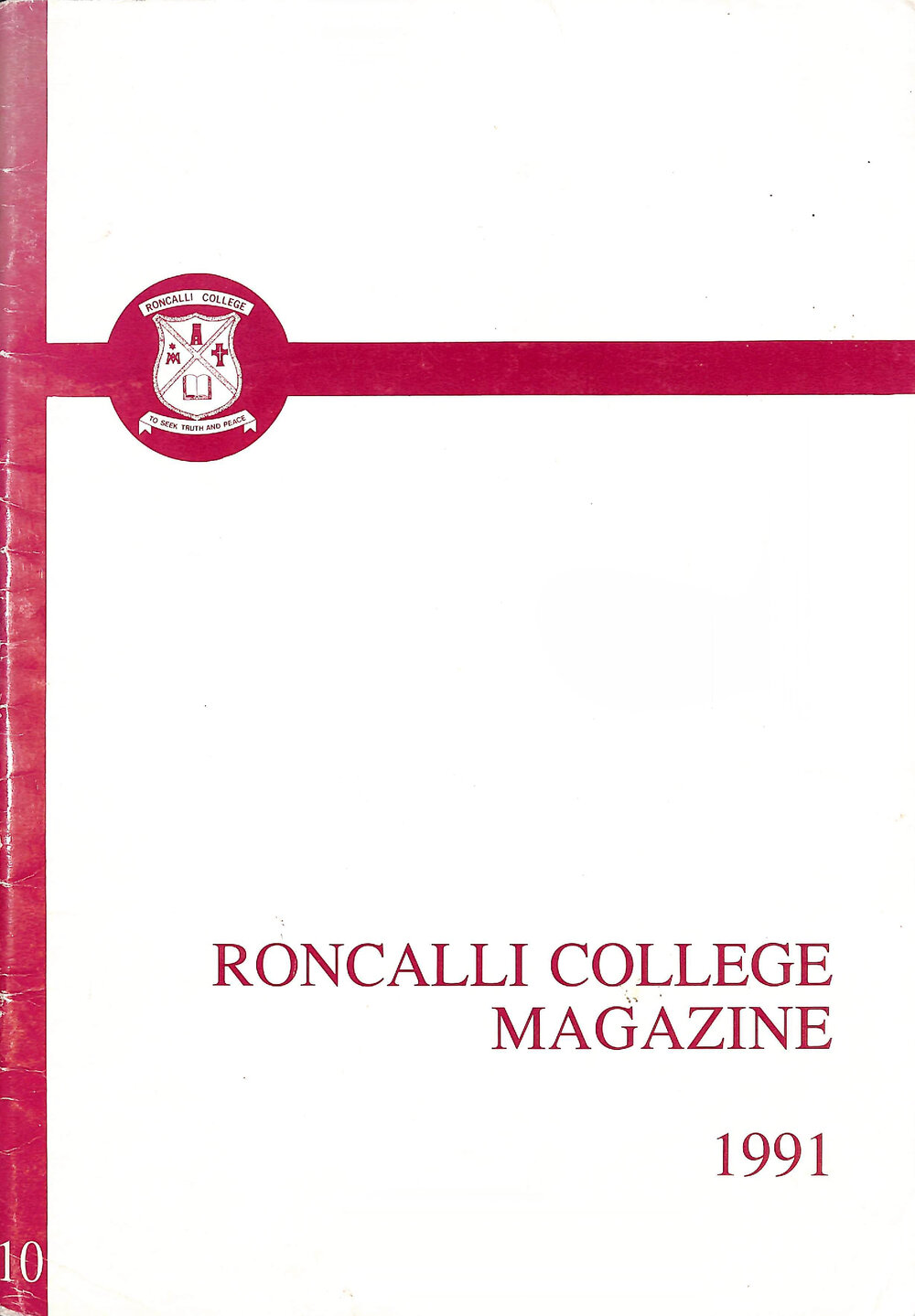 Roncalli College magazine 1991