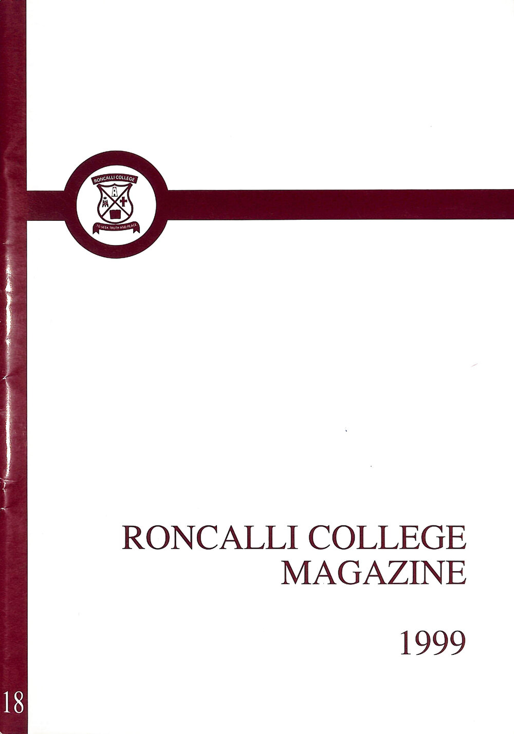 Roncalli College magazine 1999