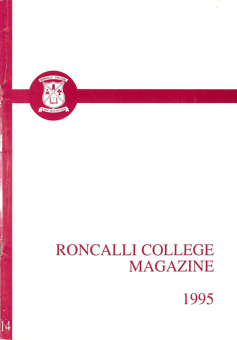 Roncalli College magazine 1995