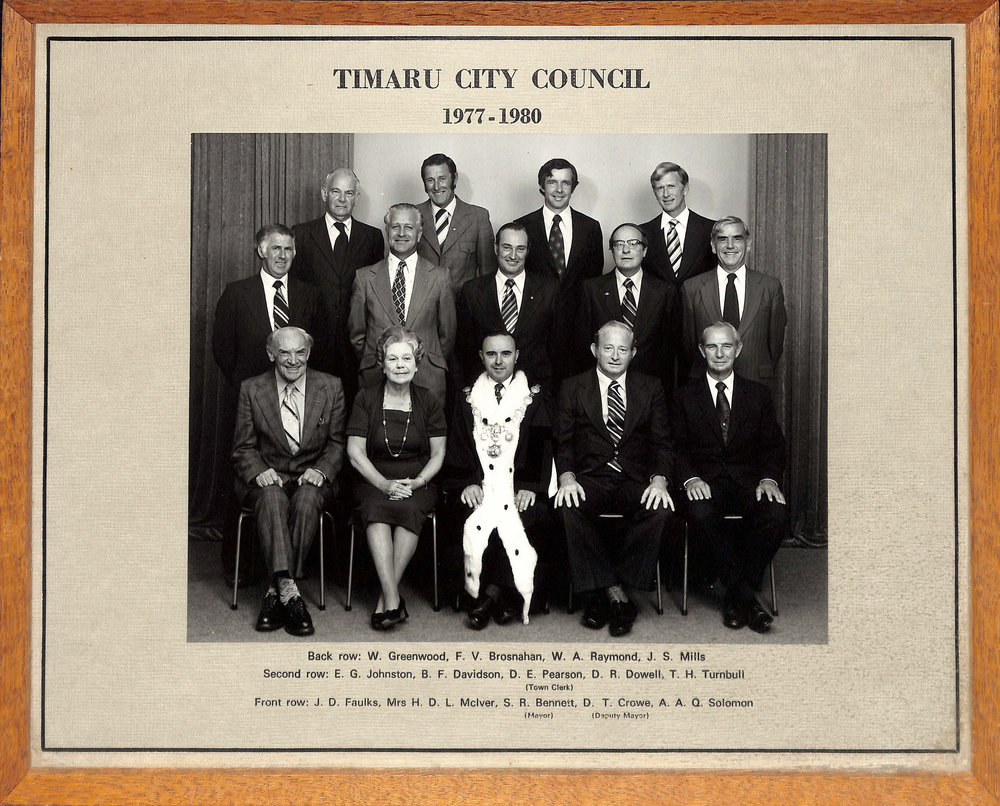 Timaru City Council 1977-1980