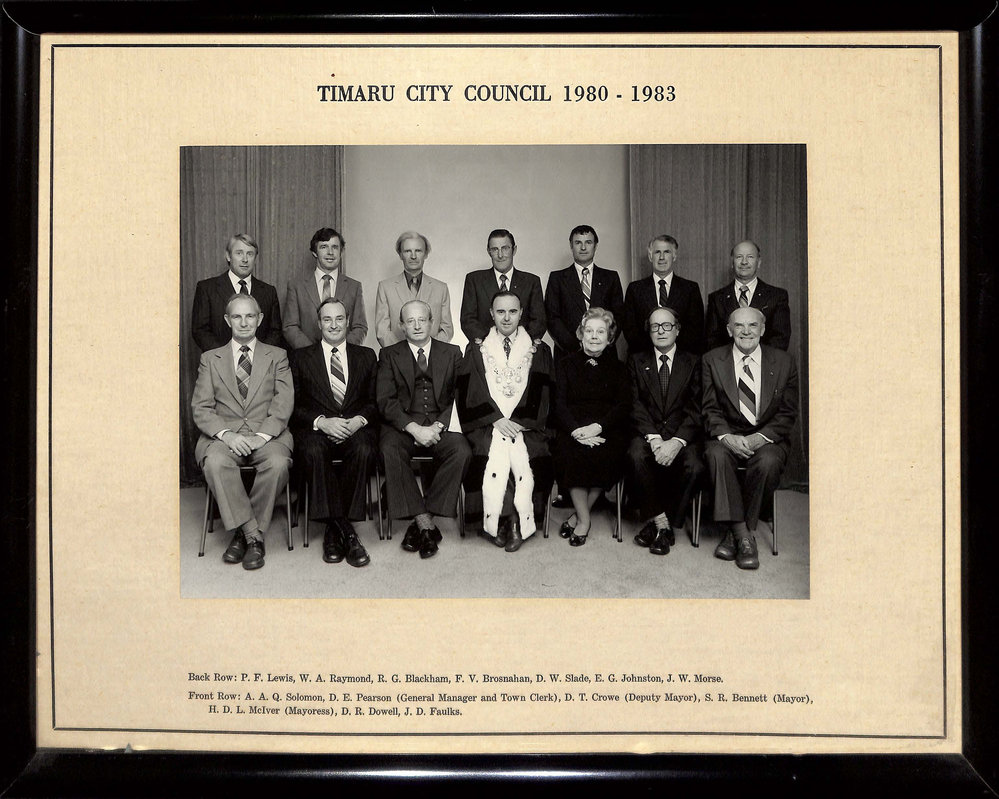 Timaru City Council 1980-1983