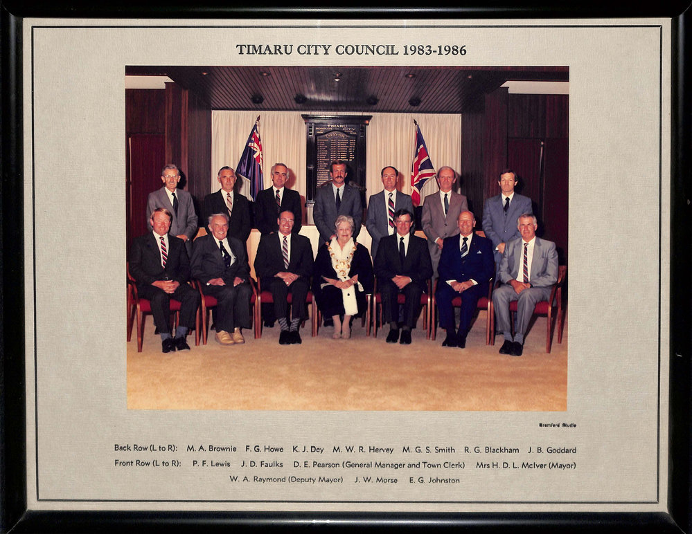 Timaru City Council 1983-1986