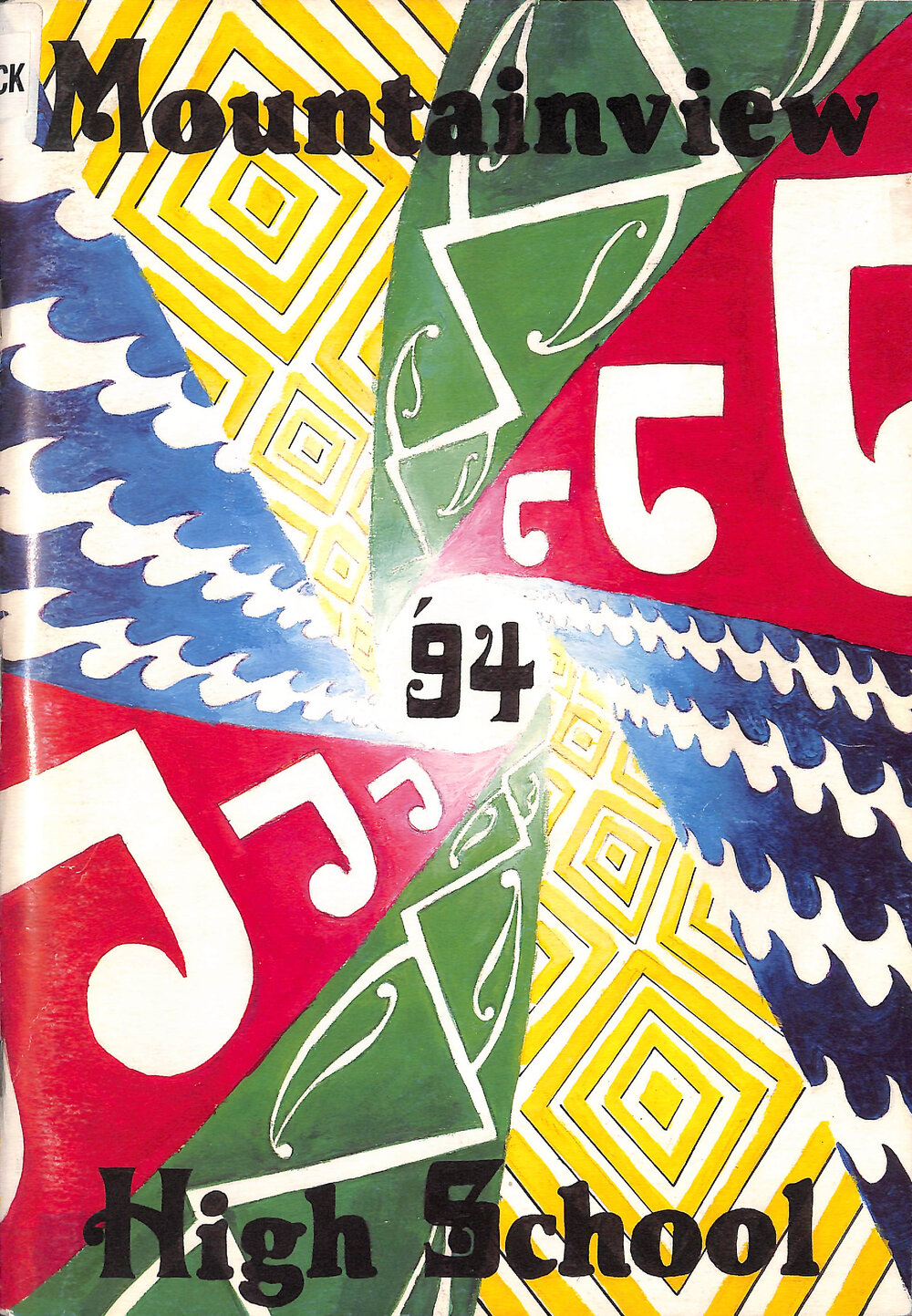 Mountainview High School magazine 1994