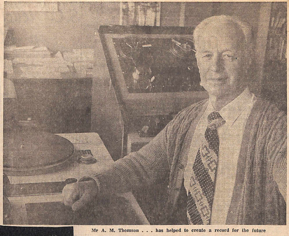 Many happy years looking after 'history of sound'