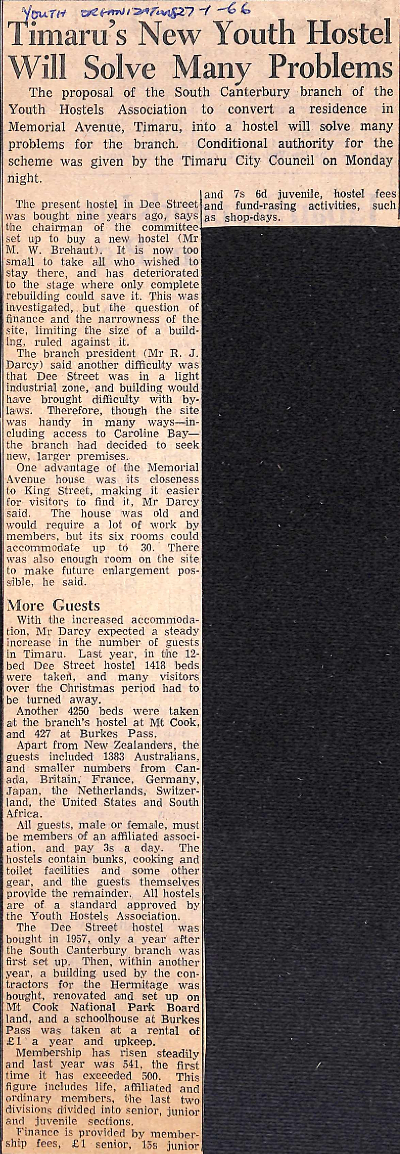 Timaru's New Youth Hostel Will Solve Many Problems