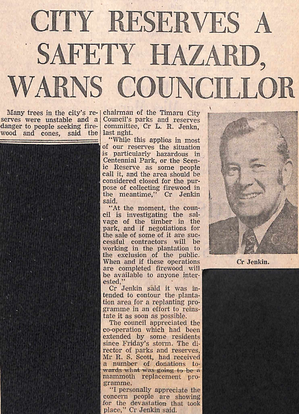 City reserves a safety hazard, warns councillor