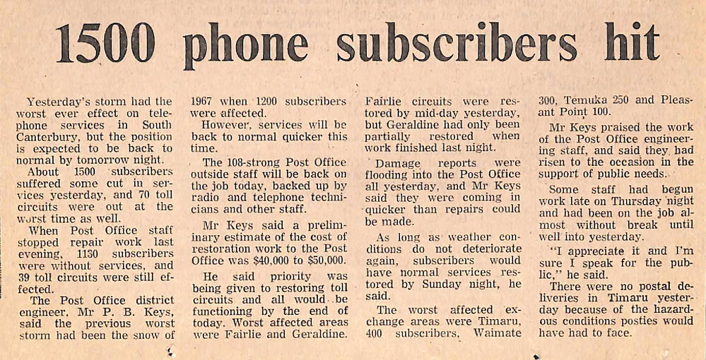 1500 phone subscribers hit