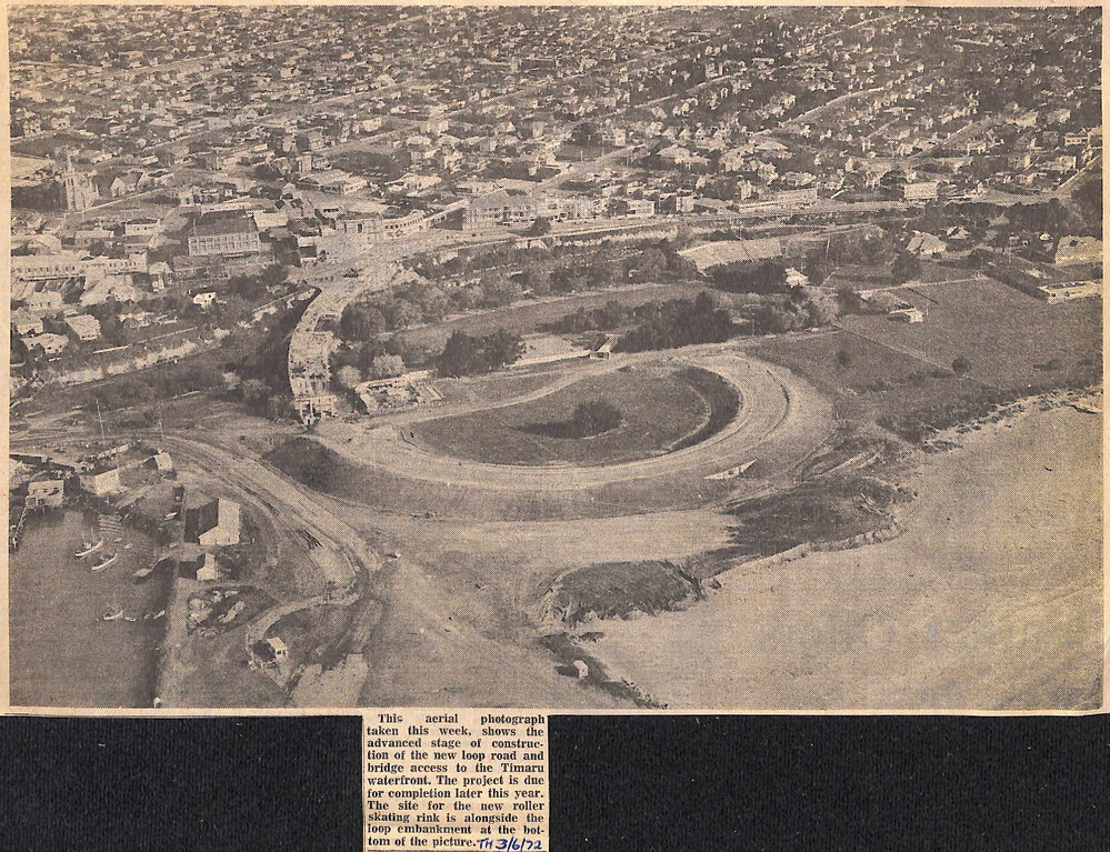 Construction of new loop road and bridge access to Timaru waterfront