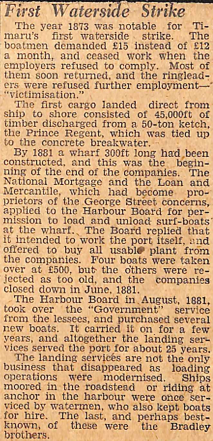 First Waterside Strike (partial article only)