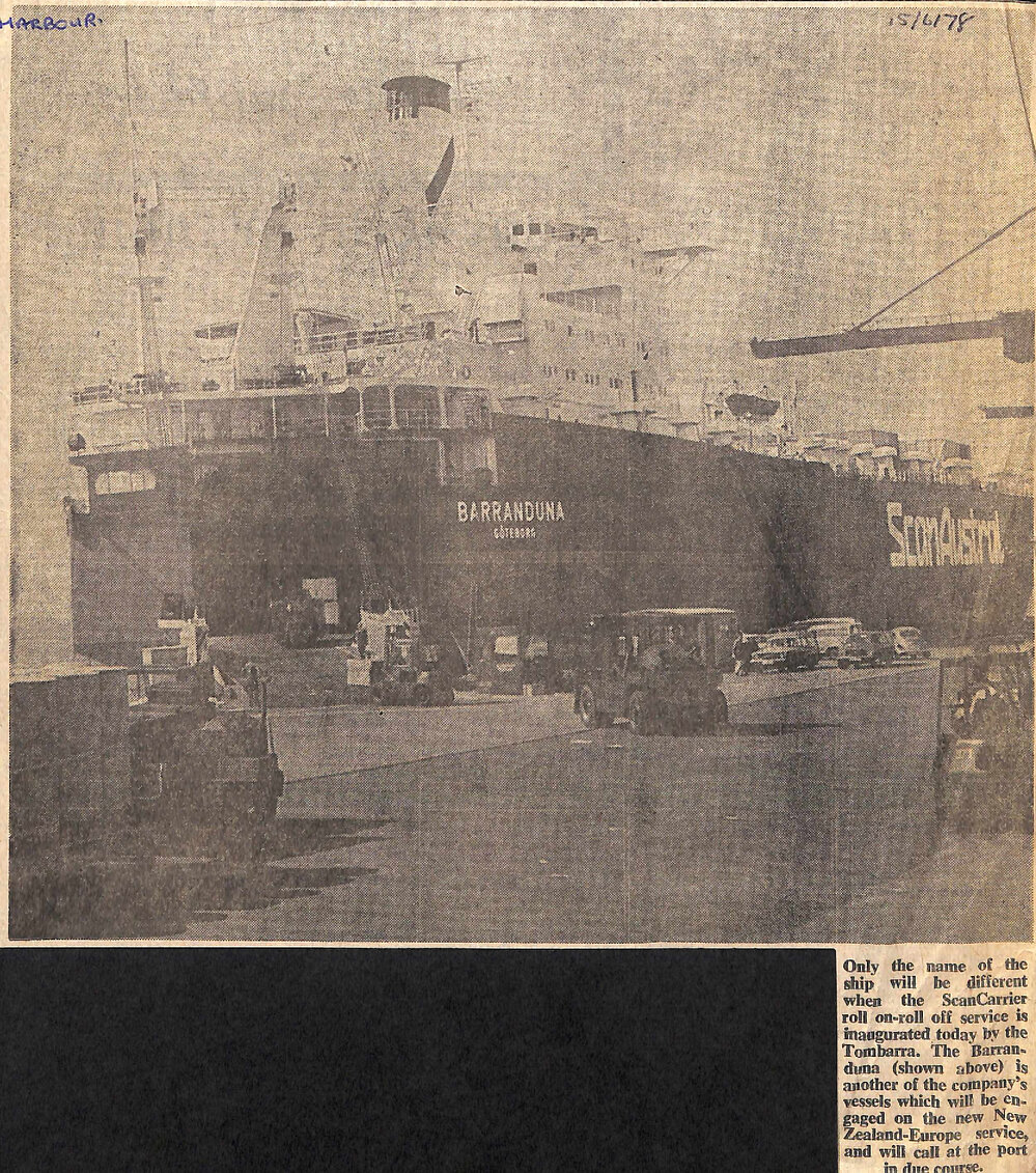 New ers for port opens with roll-on roll-off link