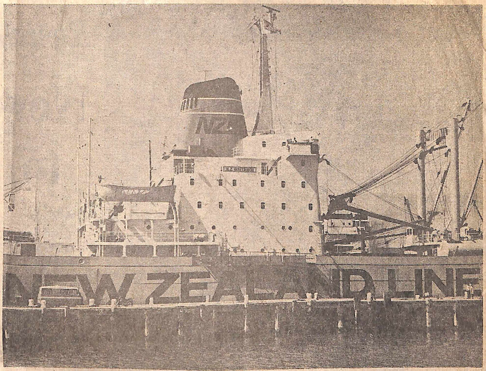 NZ Waitangi at Port of Timaru