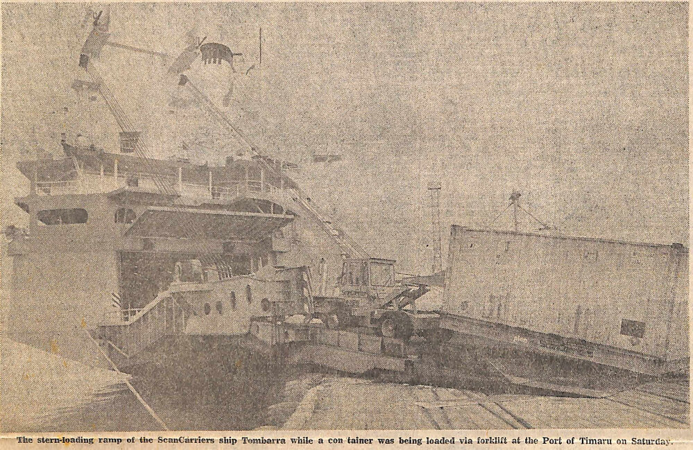 Tombarra turnaround takes just 24 hours: Spectacular loading of container ship