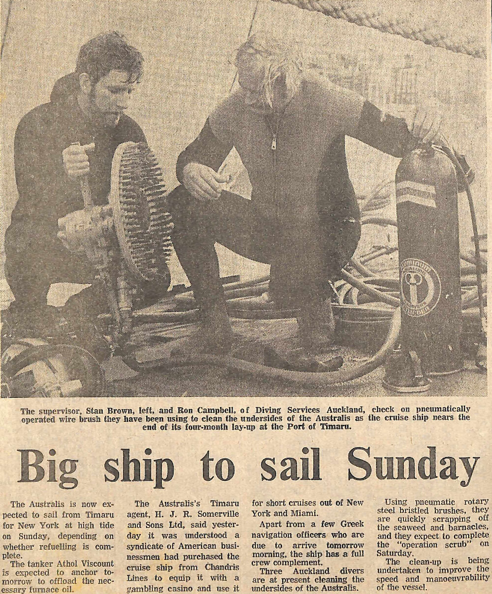 Big ship to sail Sunday