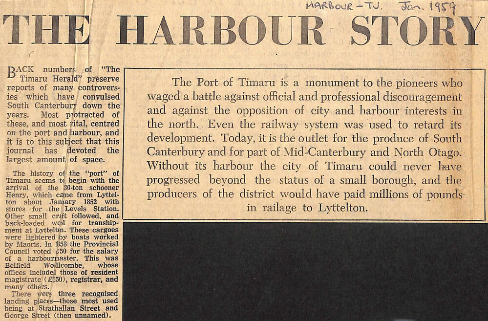 The Harbour Story
