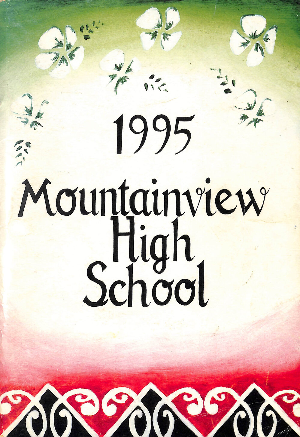 Mountainview High School magazine 1995