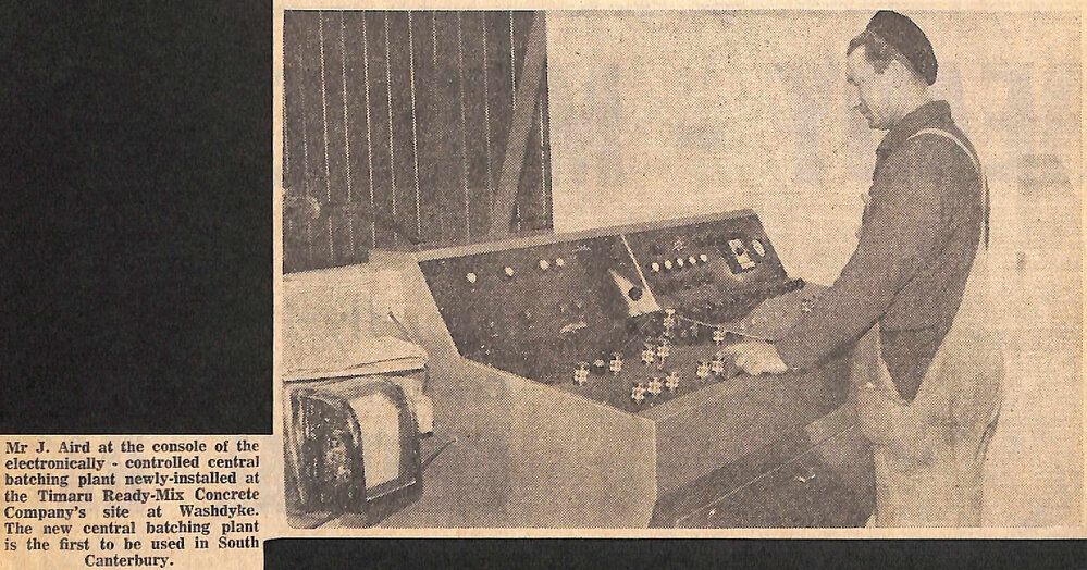 New Concrete Plant Opens At Washdyke Factory