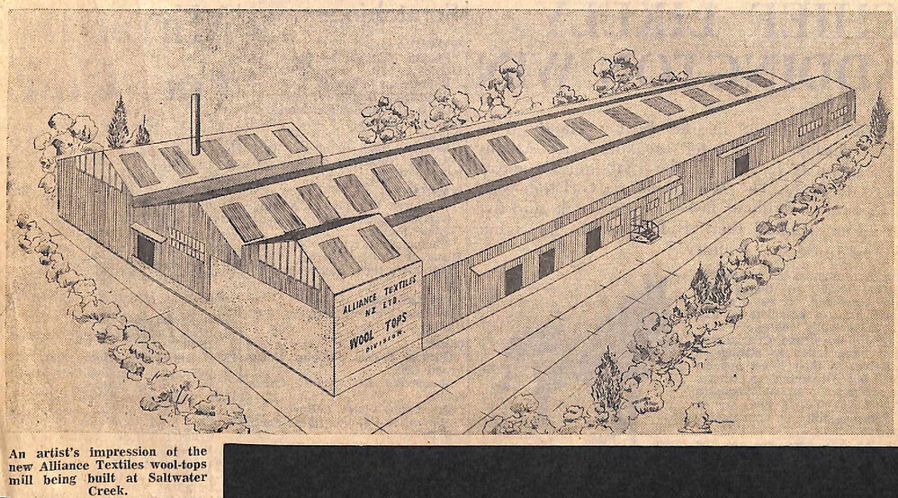 New Wool-tops Mill Expected to Begin Production in July / So Redruth It Will Be / This is a Wool Top