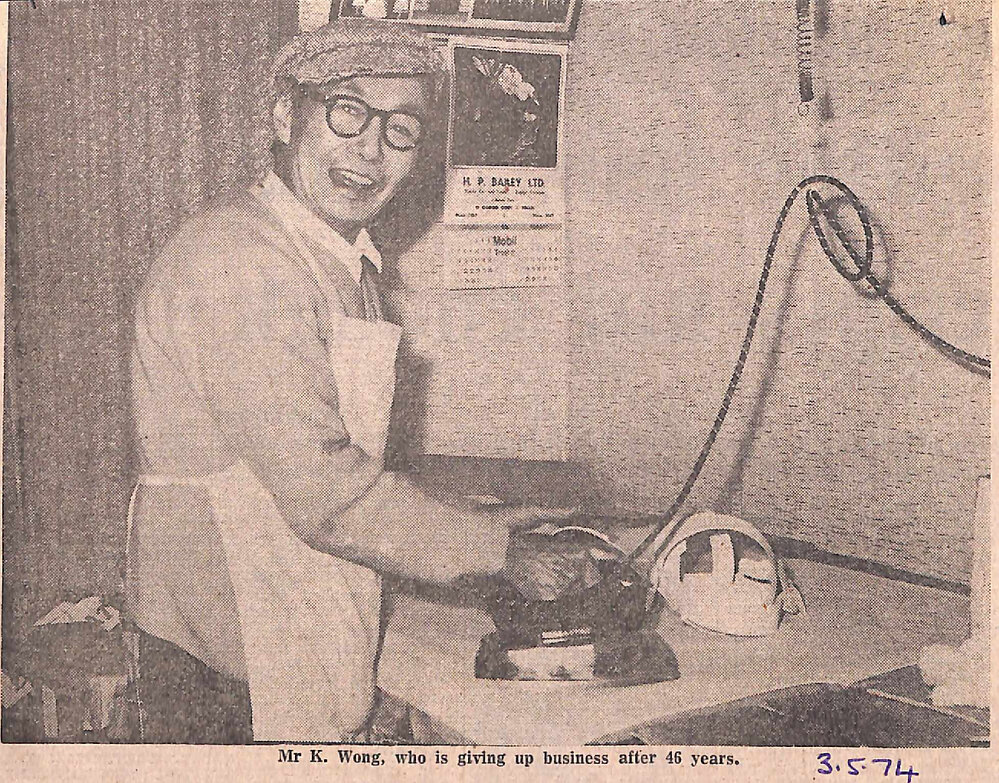 Last of Timaru's Chinese Laundrymen to Retire